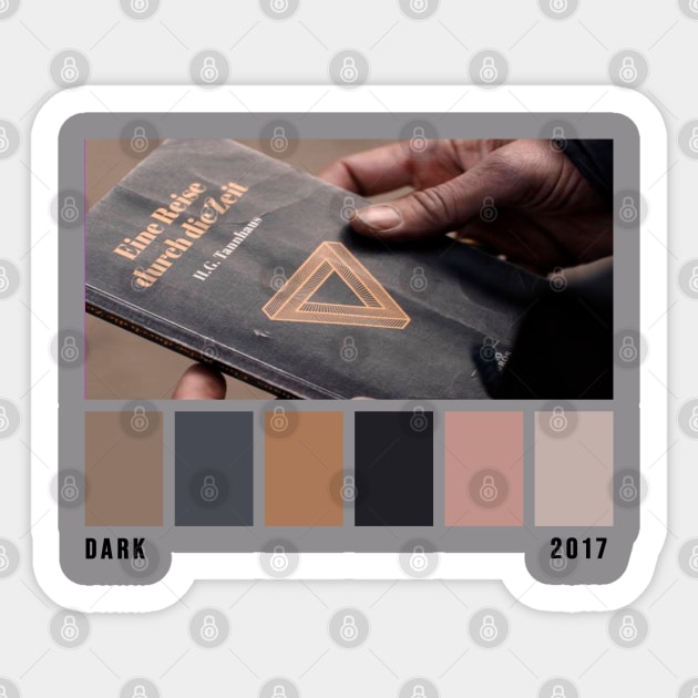 Dark Netflix Series Palette Sticker by AEndromeda